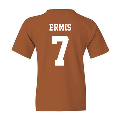 Texas - NCAA Baseball : Andrew Ermis - Classic Shersey Youth T-Shirt-1