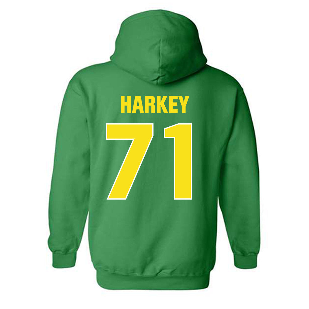 Oregon - NCAA Football : Alex Harkey - Sports Shersey Hooded Sweatshirt-1