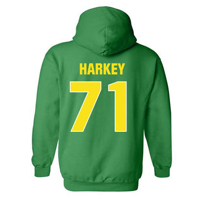 Oregon - NCAA Football : Alex Harkey - Sports Shersey Hooded Sweatshirt-1