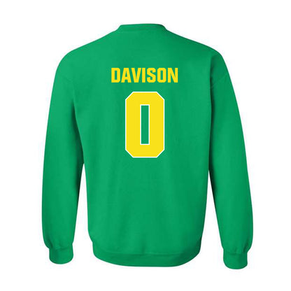 Oregon - NCAA Football : Jordon Davison - Sports Shersey Crewneck Sweatshirt-1