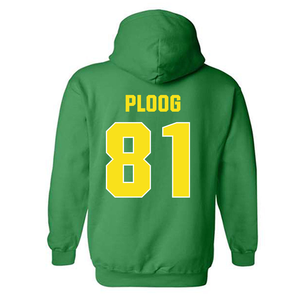 Oregon - NCAA Football : Vander Ploog - Sports Shersey Hooded Sweatshirt-1