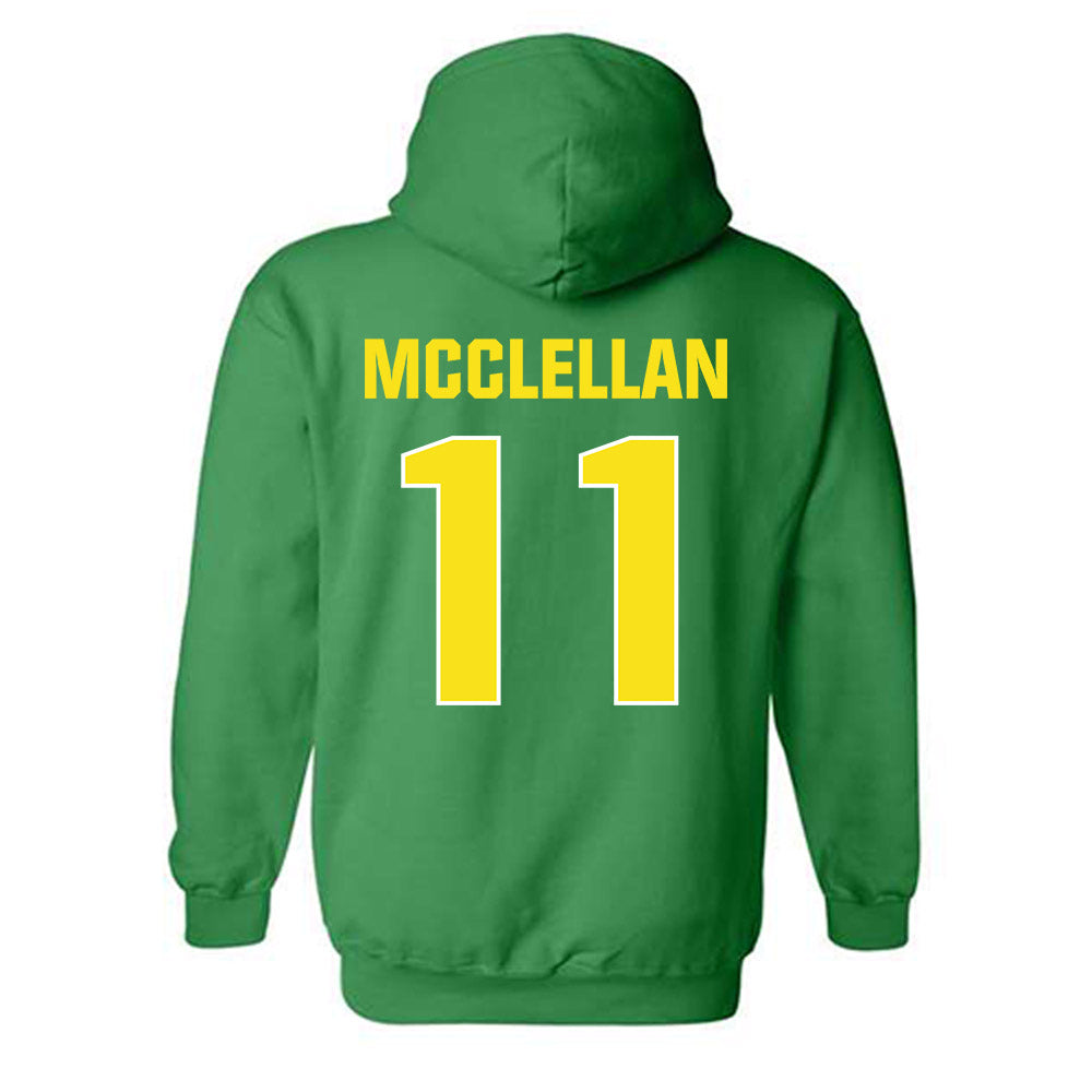 Oregon - NCAA Football : Jeremiah McClellan - Sports Shersey Hooded Sweatshirt-1