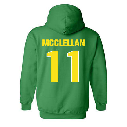 Oregon - NCAA Football : Jeremiah McClellan - Sports Shersey Hooded Sweatshirt-1