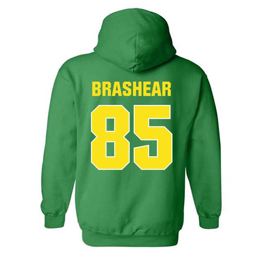 Oregon - NCAA Football : Travis Brashear - Sports Shersey Hooded Sweatshirt