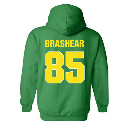 Oregon - NCAA Football : Travis Brashear - Sports Shersey Hooded Sweatshirt