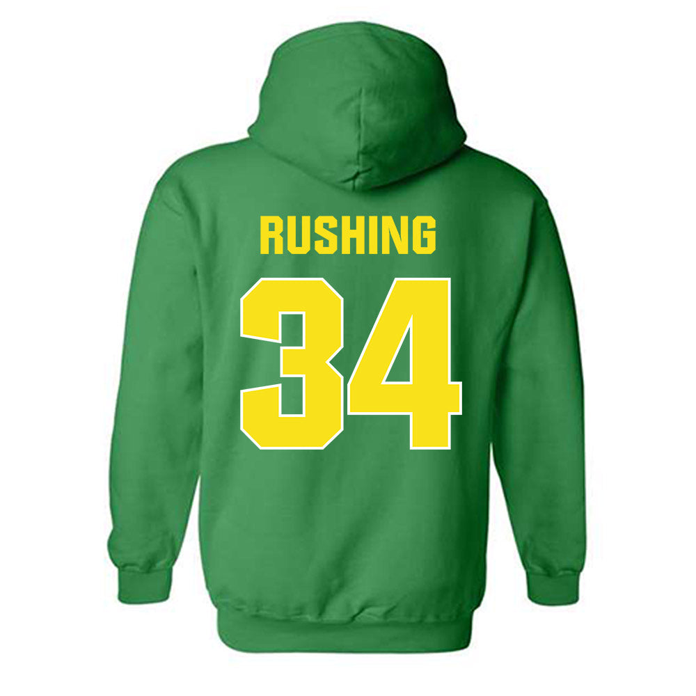 Oregon - NCAA Football : Cruz Rushing - Sports Shersey Hooded Sweatshirt-1