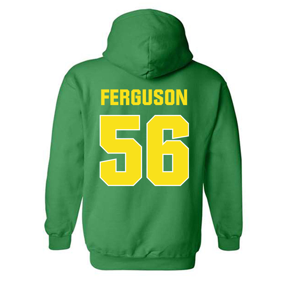 Oregon - NCAA Football : Trent Ferguson - Sports Shersey Hooded Sweatshirt-1