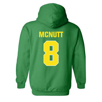 Oregon - NCAA Football : Trey McNutt - Sports Shersey Hooded Sweatshirt-1