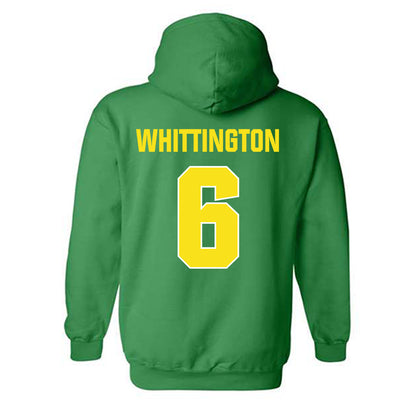 Oregon - NCAA Football : Noah Whittington - Sports Shersey Hooded Sweatshirt-1