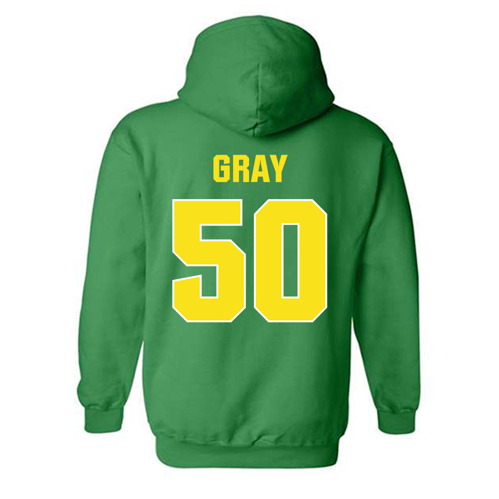 Oregon - NCAA Football : Tionne Gray - Sports Shersey Hooded Sweatshirt-1