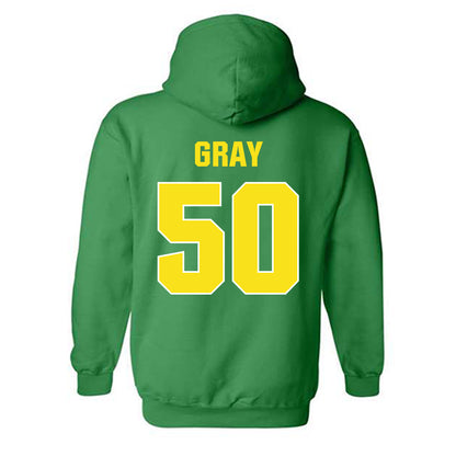 Oregon - NCAA Football : Tionne Gray - Sports Shersey Hooded Sweatshirt-1