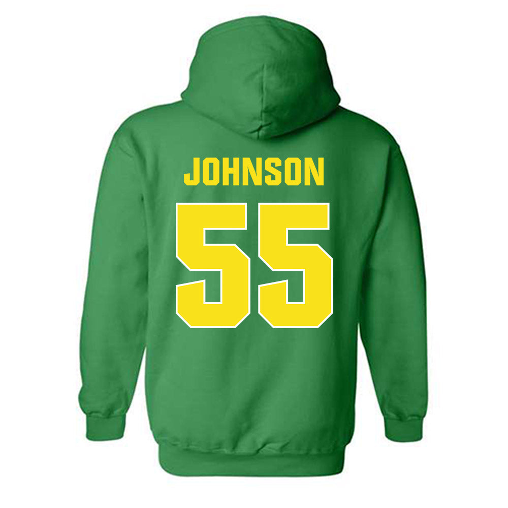 Oregon - NCAA Football : Matthew Johnson - Sports Shersey Hooded Sweatshirt-1
