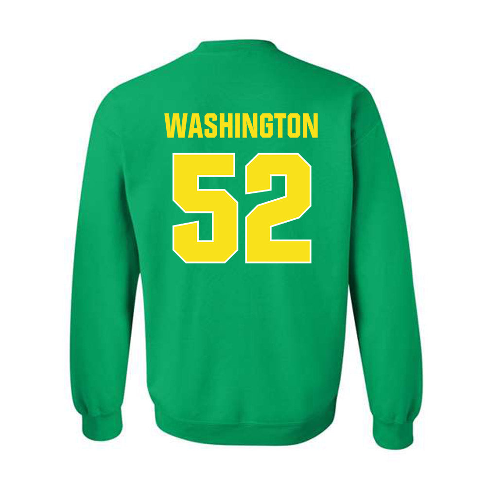 Oregon - NCAA Football : A'Mauri Washington - Sports Shersey Crewneck Sweatshirt-1