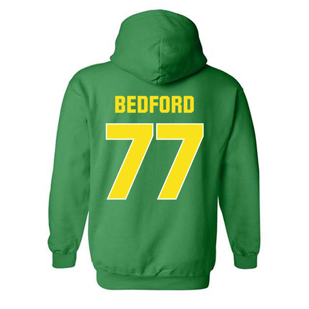 Oregon - NCAA Football : Matthew Bedford - Sports Shersey Hooded Sweatshirt-1