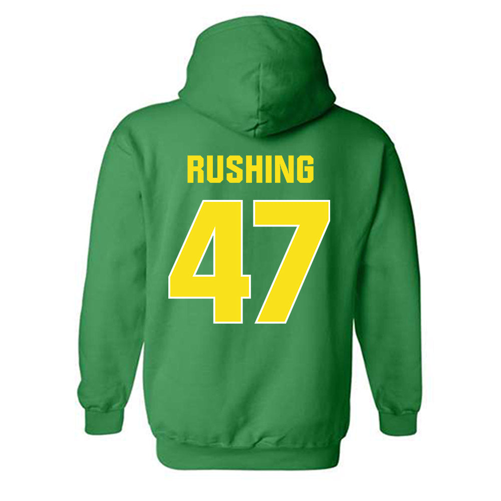 Oregon - NCAA Football : Elijah Rushing - Sports Shersey Hooded Sweatshirt-1