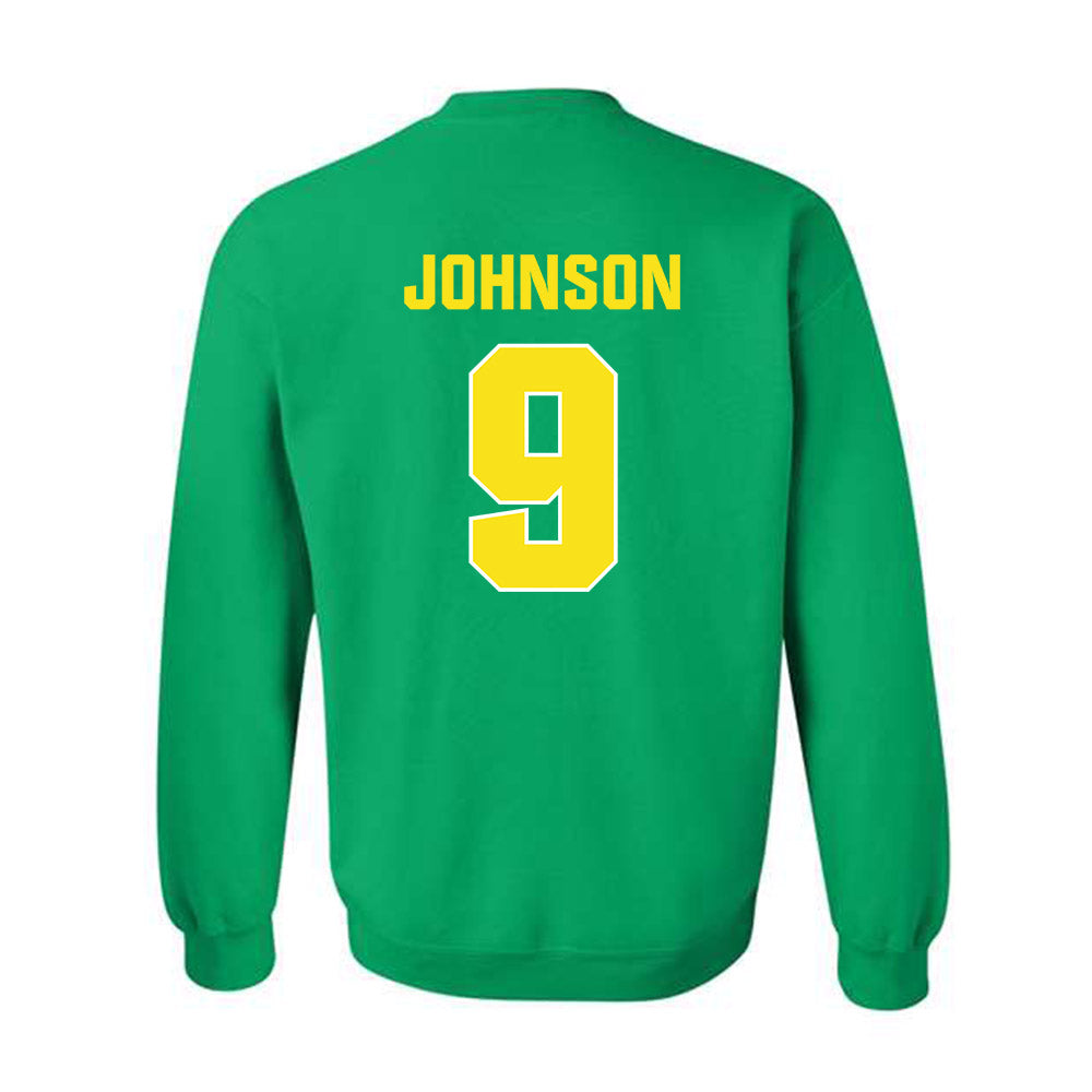 Oregon - NCAA Football : Jamari Johnson - Sports Shersey Crewneck Sweatshirt-1