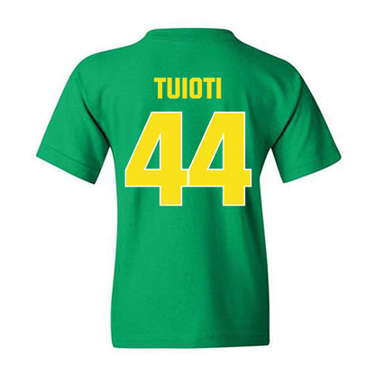 Oregon - NCAA Football : Teitum Tuioti - Sports Shersey Youth T-Shirt-1