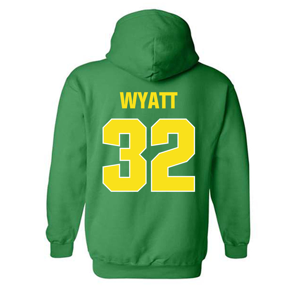 Oregon - NCAA Football : Nasir Wyatt - Sports Shersey Hooded Sweatshirt-1