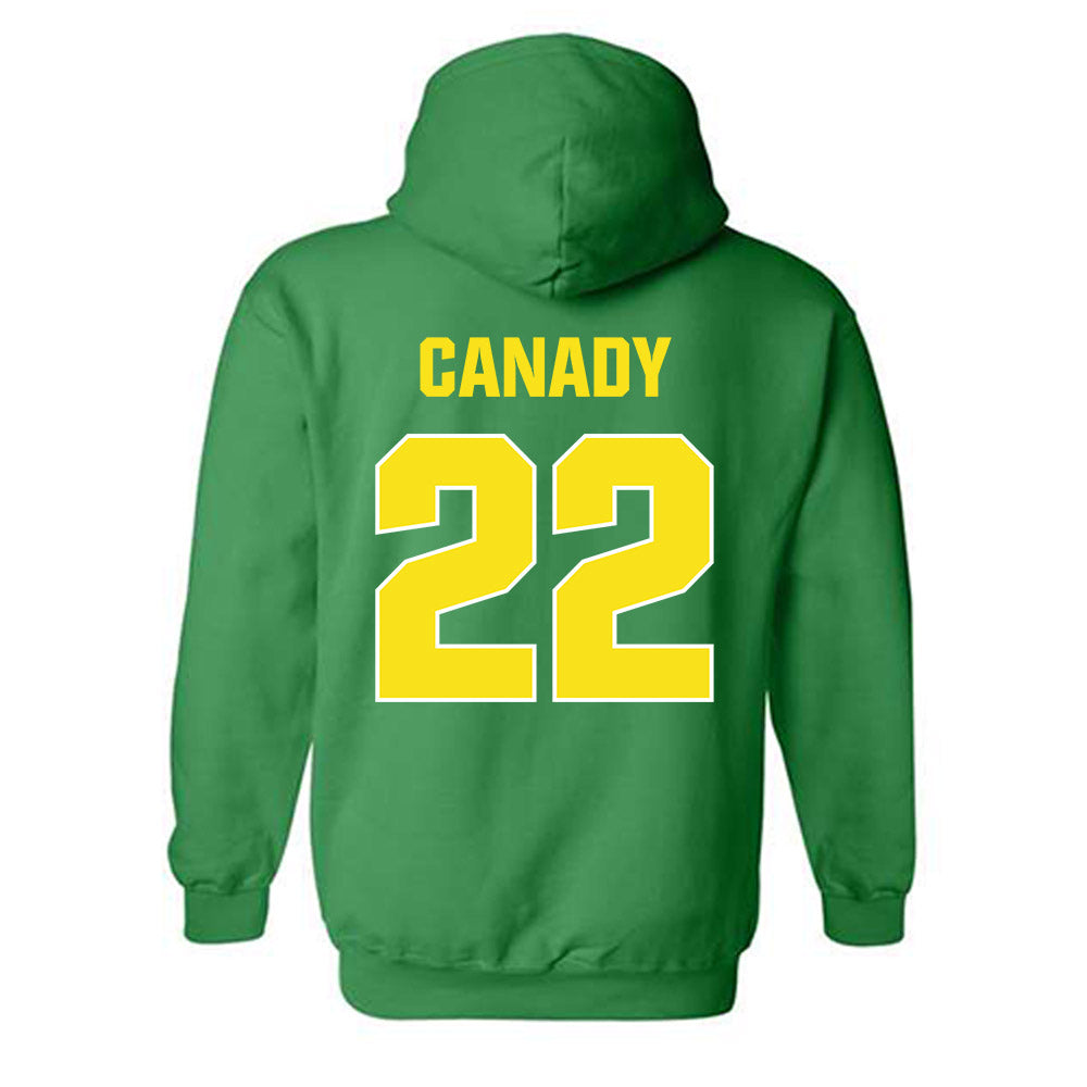 Oregon - NCAA Football : Jadon Canady - Sports Shersey Hooded Sweatshirt-1