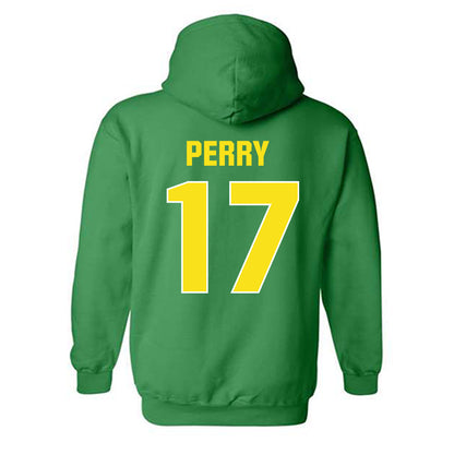 Oregon - NCAA Football : Cooper Perry - Sports Shersey Hooded Sweatshirt-1