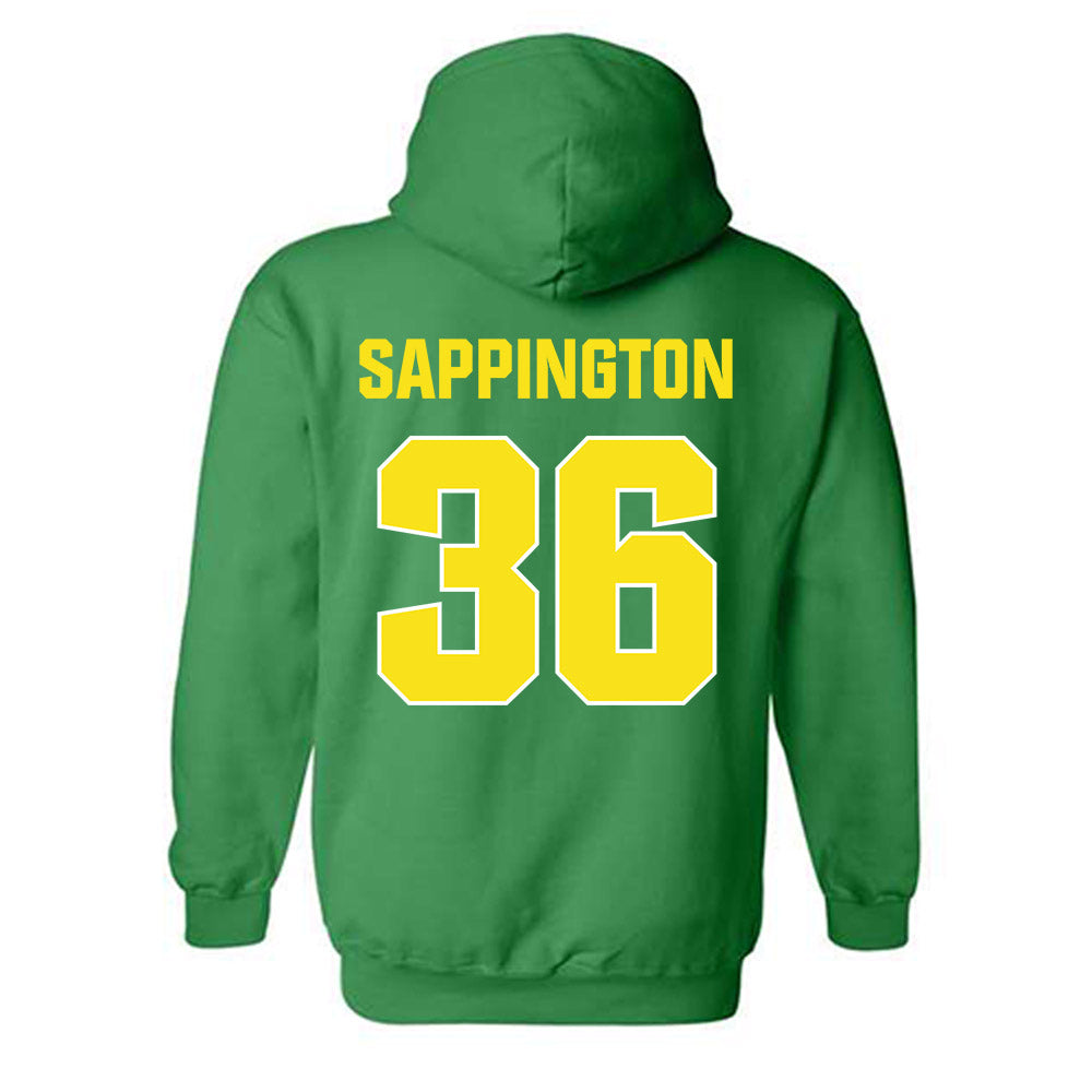 Oregon - NCAA Football : Atticus Sappington - Sports Shersey Hooded Sweatshirt-1
