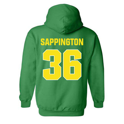 Oregon - NCAA Football : Atticus Sappington - Sports Shersey Hooded Sweatshirt-1