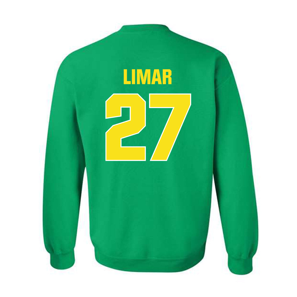 Oregon - NCAA Football : Jayden Limar - Sports Shersey Crewneck Sweatshirt-1
