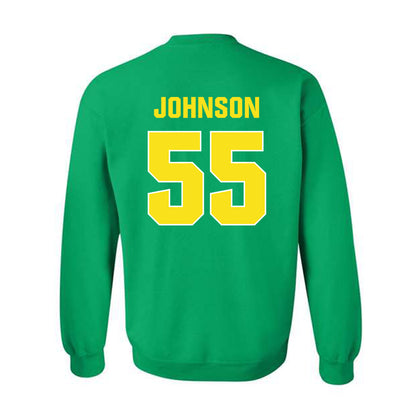 Oregon - NCAA Football : Matthew Johnson - Sports Shersey Crewneck Sweatshirt-1