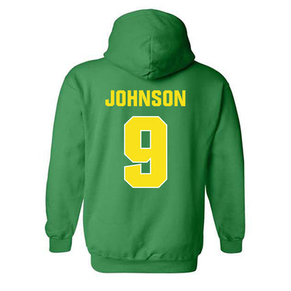 Oregon - NCAA Football : Jamari Johnson - Sports Shersey Hooded Sweatshirt-1
