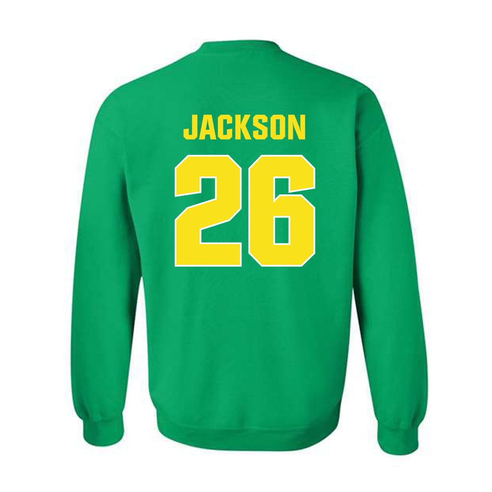 Oregon - NCAA Football : Devon Jackson - Sports Shersey Crewneck Sweatshirt-1