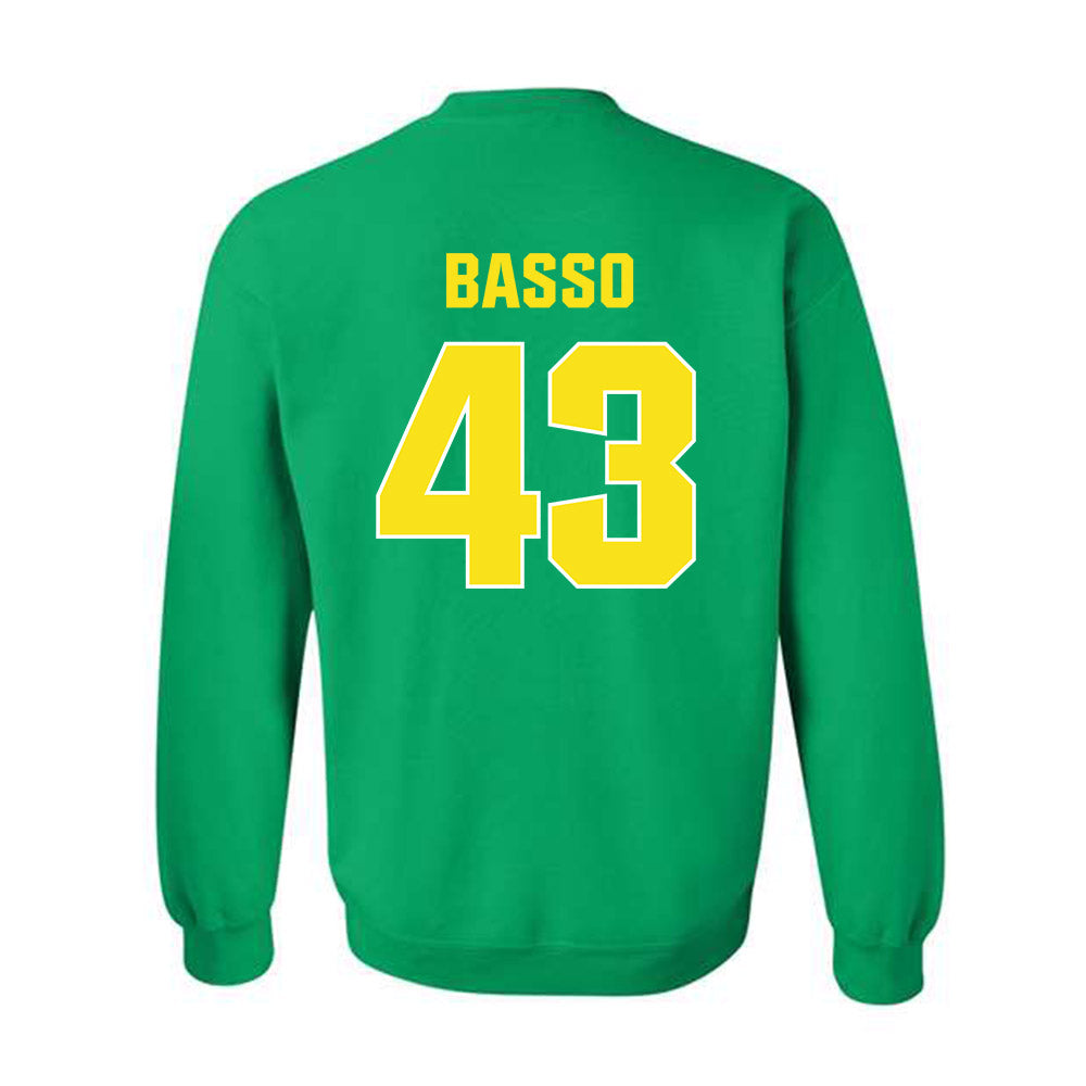 Oregon - NCAA Football : Luke Basso - Sports Shersey Crewneck Sweatshirt-1
