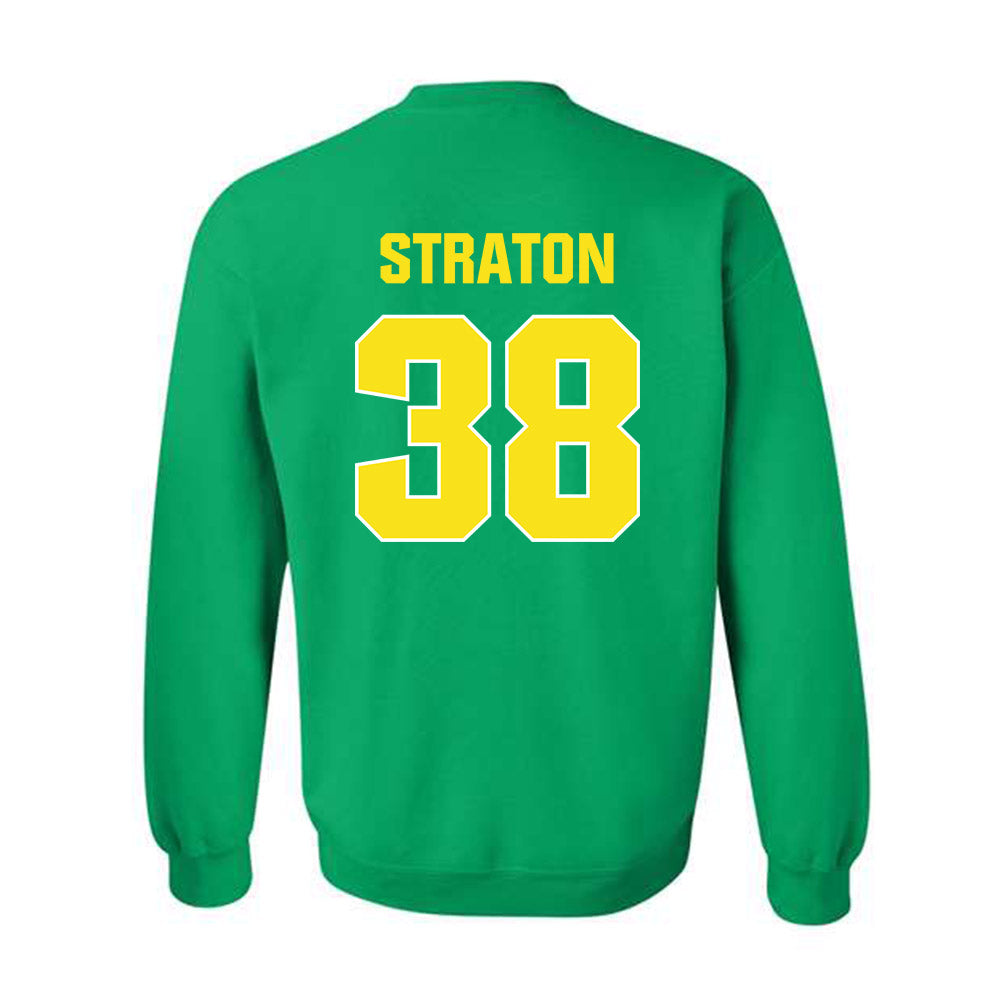 Oregon - NCAA Football : Will Straton - Sports Shersey Crewneck Sweatshirt-1