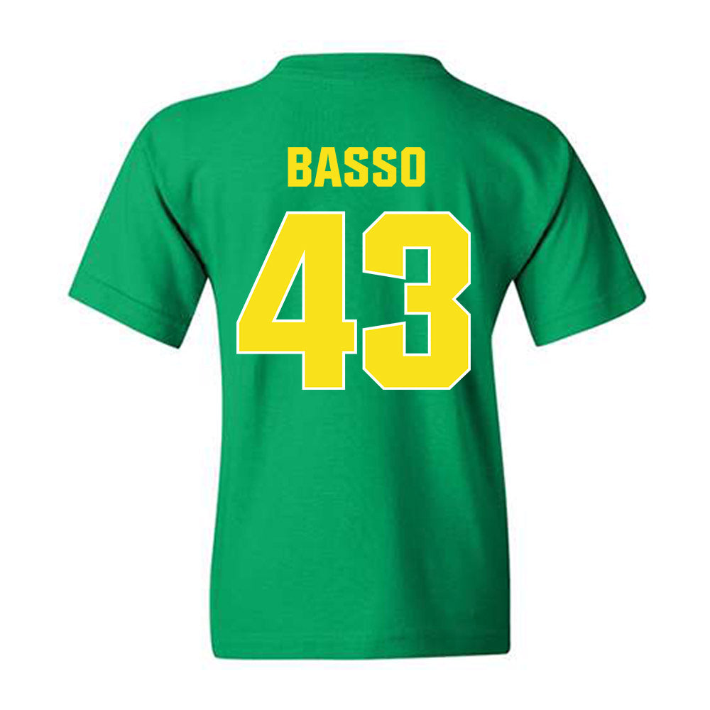 Oregon - NCAA Football : Luke Basso - Sports Shersey Youth T-Shirt-1