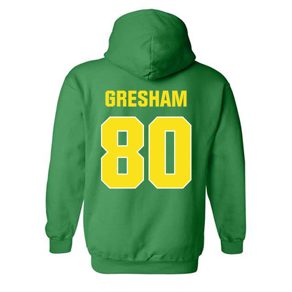 Oregon - NCAA Football : Dillon Gresham - Sports Shersey Hooded Sweatshirt-1
