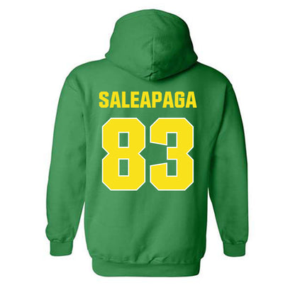 Oregon - NCAA Football : Roger Saleapaga - Sports Shersey Hooded Sweatshirt-1
