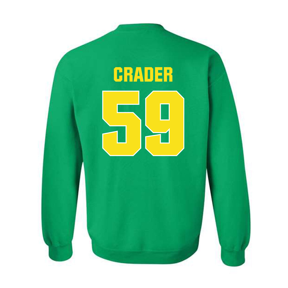 Oregon - NCAA Football : Fox Crader - Sports Shersey Crewneck Sweatshirt-1