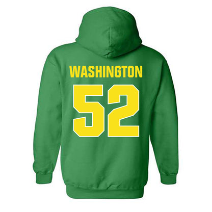 Oregon - NCAA Football : A'Mauri Washington - Sports Shersey Hooded Sweatshirt-1