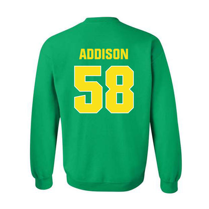 Oregon - NCAA Football : Ziyare Addison - Sports Shersey Crewneck Sweatshirt-1