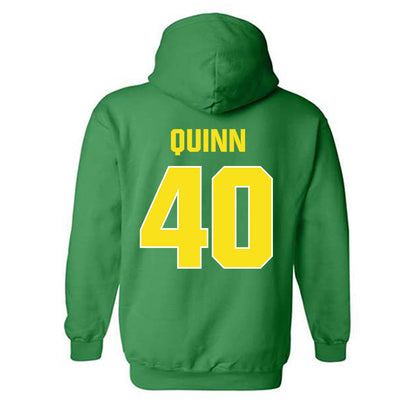 Oregon - NCAA Football : Zander Quinn - Sports Shersey Hooded Sweatshirt-1