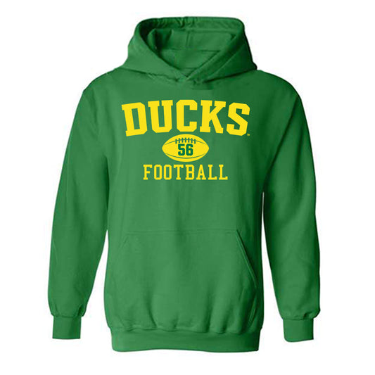 Oregon - NCAA Football : Trent Ferguson - Sports Shersey Hooded Sweatshirt-0