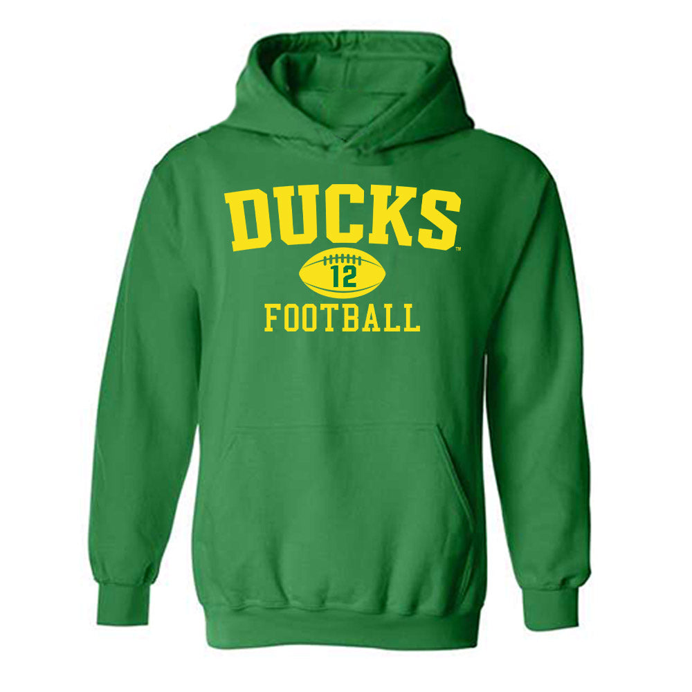 Oregon - NCAA Football : Brock Thomas - Sports Shersey Hooded Sweatshirt-0