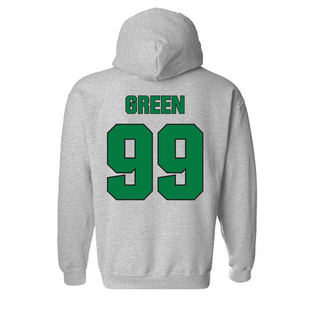 Oregon - NCAA Football : Terrance Green - Sports Shersey Hooded Sweatshirt-1