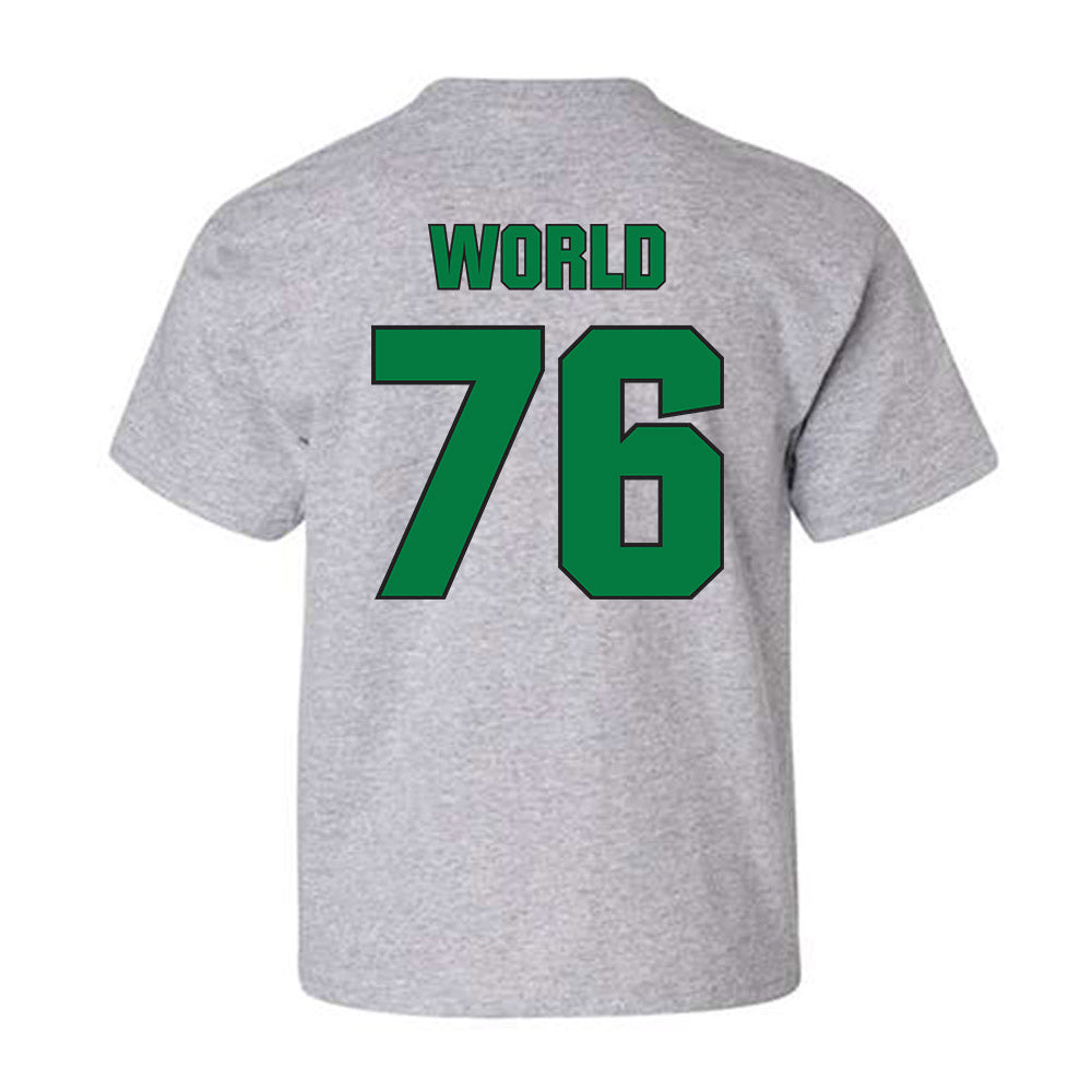 Oregon - NCAA Football : Isaiah World - Sports Shersey Youth T-Shirt-1