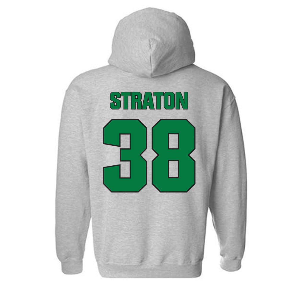 Oregon - NCAA Football : Will Straton - Sports Shersey Hooded Sweatshirt-1