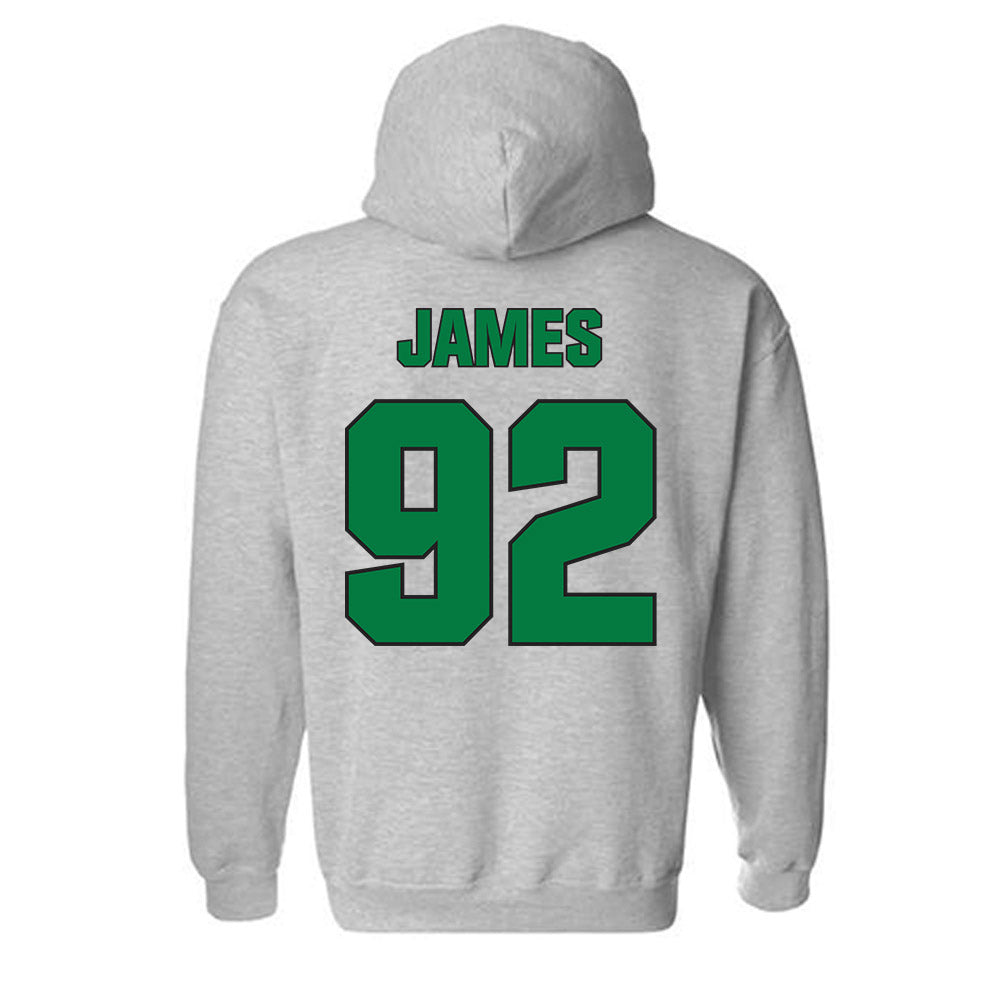 Oregon - NCAA Football : Ross James - Sports Shersey Hooded Sweatshirt-1