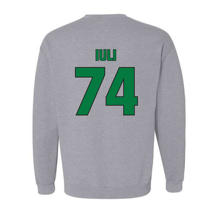 Oregon - NCAA Football : Dave Iuli - Sports Shersey Crewneck Sweatshirt-1