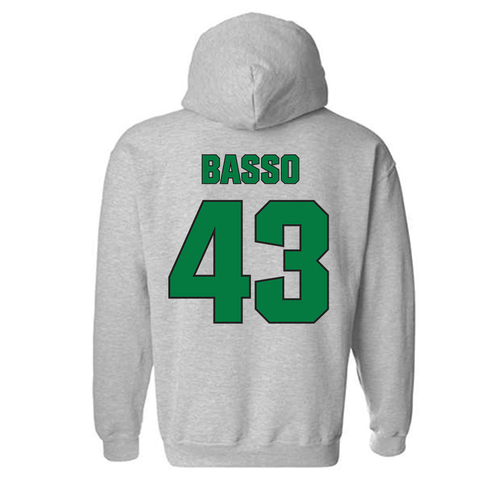 Oregon - NCAA Football : Luke Basso - Sports Shersey Hooded Sweatshirt-1