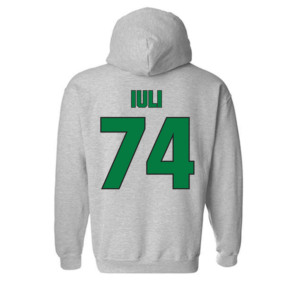 Oregon - NCAA Football : Dave Iuli - Sports Shersey Hooded Sweatshirt-1