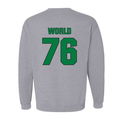 Oregon - NCAA Football : Isaiah World - Sports Shersey Crewneck Sweatshirt-1