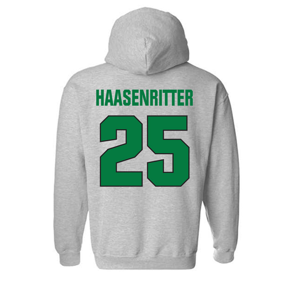 Oregon - NCAA Football : Kilohana Haasenritter - Sports Shersey Hooded Sweatshirt-1